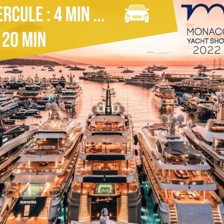 Appartements Neuf - Frontiere De Monaco - Clim - Wifi Cap-d'Ail Exteriér fotografie