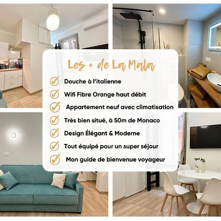 Appartements Neuf - Frontiere De Monaco - Clim - Wifi Cap-d'Ail Exteriér fotografie