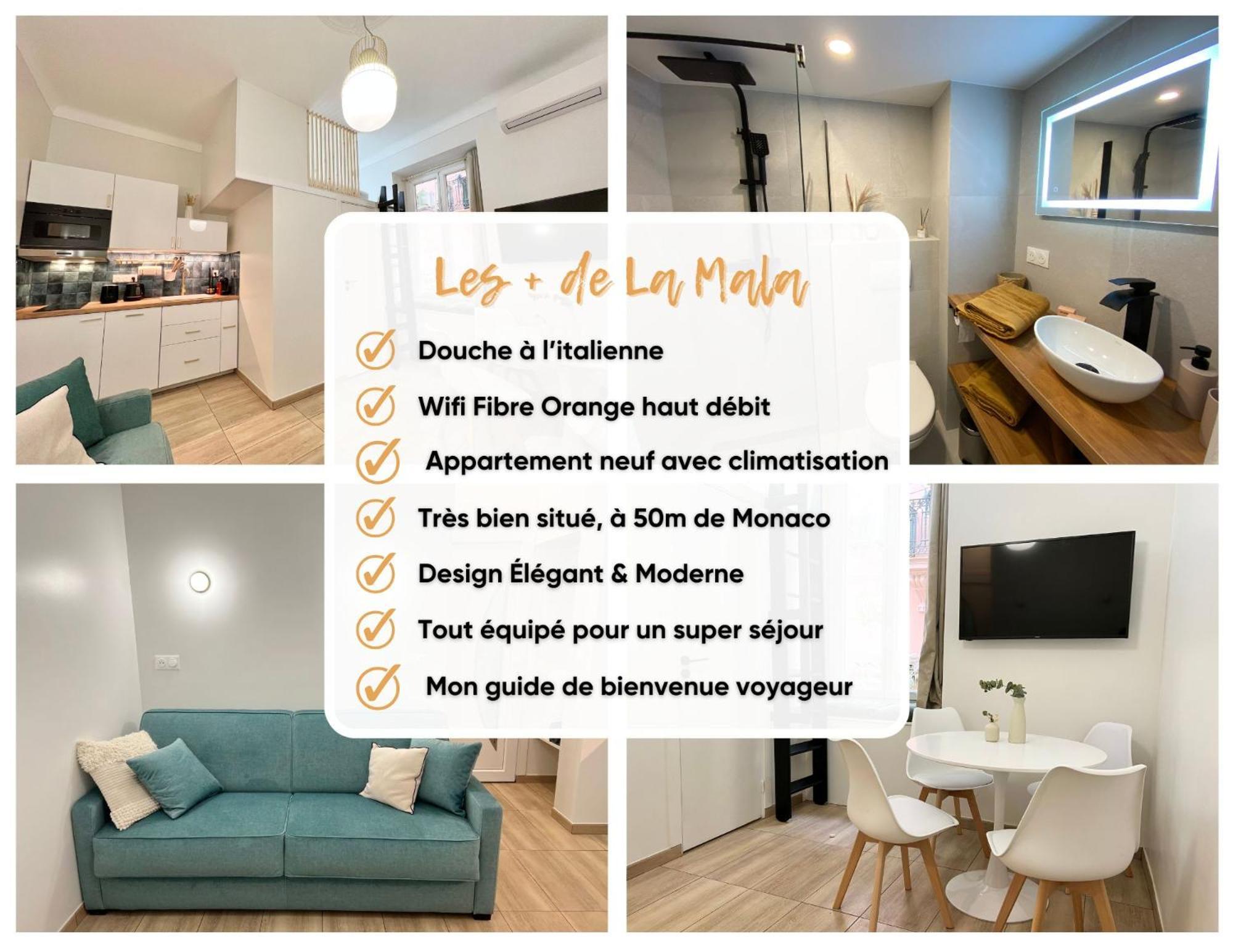 Appartements Neuf - Frontiere De Monaco - Clim - Wifi Cap-d'Ail Exteriér fotografie
